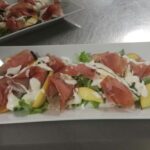 Crudo Pesche e Yogurt