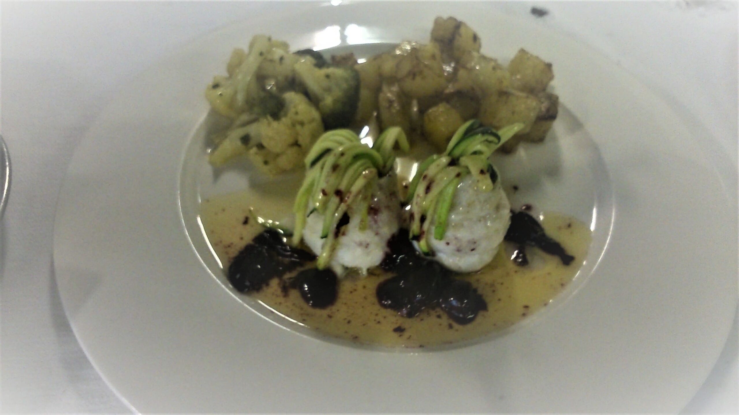 Sogliola Zucchine e Uva