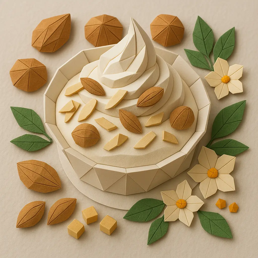 Crema Mascarpone con mandorle e Amaretti