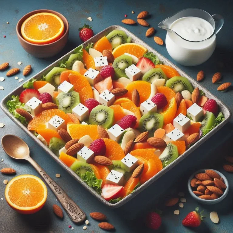 Scopri di più sull'articolo Insalata con Carote, Arance Mandorle e Yogurt