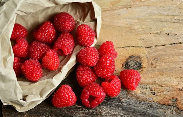 Lamponi, Ingredienti, alimenti, lista ingredienti, cosa è, come si cuoce, ricette, come si cucina, informazioni nutrizionali, calorie, proteine, grassi, carboidrati,