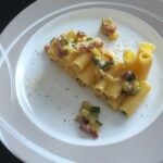 Tortiglioni con Zucchine, Pancetta e Ph
