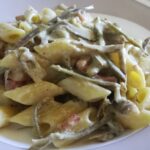 Pennette Pancetta, Carciofi e Phila