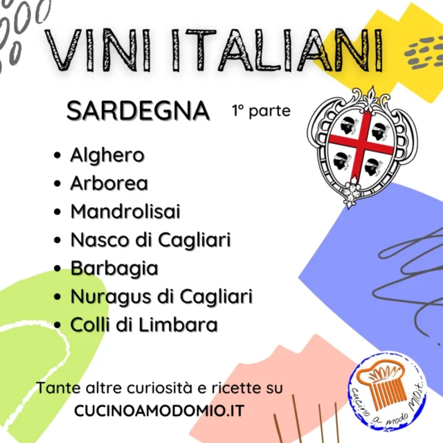 🔶 Vini Italiani - SARDEGNA 🔷

Oggi prosegue la rassegna dei vini italiani più famosi e importanti della SARDEGNA.

Scopri tante curiosità e ricette sul sito 
🌐 WWW.CUCINOAMODOMIO.IT

〰️ 〰️ 〰️ 〰️ 〰️ 〰️ 〰️ 〰️ 〰️ 〰️ 〰️ 〰️ 

❤️ 𝗠𝗲𝘁𝘁𝗶 𝗠𝗶 𝗣𝗶𝗮𝗰𝗲 👍
👉 𝗦𝗲𝗴𝘂𝗶 @Cucinoamodomio.it⁠
👫 𝗧𝗮𝗴𝗴𝗮 𝗮𝗺𝗶𝗰𝗶 𝗲 𝗰𝗼𝗻𝗱𝗶𝘃𝗶𝗱𝗶 𝗶𝗹 𝗣𝗼𝘀𝘁
📌 𝗦𝗮𝗹𝘃𝗮 𝗶𝗹 𝗣𝗼𝘀𝘁 
❓ 𝗟𝗼 𝘀𝗮𝗽𝗲𝘃𝗶 𝗼 𝘃𝘂𝗼𝗶 𝗱𝗶𝗿𝗲 𝗹𝗮 𝘁𝘂𝗮? 𝗖𝗼𝗺𝗺𝗲𝗻𝘁𝗮!!!

〰️ 〰️ 〰️ 〰️ 〰️ 〰️ 〰️ 〰️ 〰️ 〰️ 〰️ 〰️ 

#cucinoamodomio #cucinoamodomioit #photooftheday #foodoftheday #delicious #eat #food #cibo #vinoitaliano #vinorosso #vinobianco #vinitaly #vinidelsud #vinisardi #vinidellasardegna #sardegna