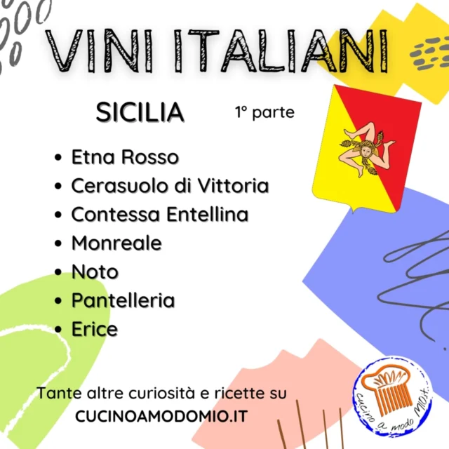 🔶 Vini Italiani - SICILIA 🔷

Oggi prosegue la rassegna dei vini italiani più famosi e importanti della SICILIA.

Scopri tante curiosità e ricette sul sito 
🌐 WWW.CUCINOAMODOMIO.IT

〰️ 〰️ 〰️ 〰️ 〰️ 〰️ 〰️ 〰️ 〰️ 〰️ 〰️ 〰️ 

❤️ 𝗠𝗲𝘁𝘁𝗶 𝗠𝗶 𝗣𝗶𝗮𝗰𝗲 👍
👉 𝗦𝗲𝗴𝘂𝗶 @Cucinoamodomio.it⁠
👫 𝗧𝗮𝗴𝗴𝗮 𝗮𝗺𝗶𝗰𝗶 𝗲 𝗰𝗼𝗻𝗱𝗶𝘃𝗶𝗱𝗶 𝗶𝗹 𝗣𝗼𝘀𝘁
📌 𝗦𝗮𝗹𝘃𝗮 𝗶𝗹 𝗣𝗼𝘀𝘁 
❓ 𝗟𝗼 𝘀𝗮𝗽𝗲𝘃𝗶 𝗼 𝘃𝘂𝗼𝗶 𝗱𝗶𝗿𝗲 𝗹𝗮 𝘁𝘂𝗮? 𝗖𝗼𝗺𝗺𝗲𝗻𝘁𝗮!!!

〰️ 〰️ 〰️ 〰️ 〰️ 〰️ 〰️ 〰️ 〰️ 〰️ 〰️ 〰️ 

#cucinoamodomio #cucinoamodomioit #photooftheday #foodoftheday #delicious #eat #food #cibo #vinoitaliano #vinorosso #vinobianco #vinitaly #vinidelsud #vinisiciliani #sicilia